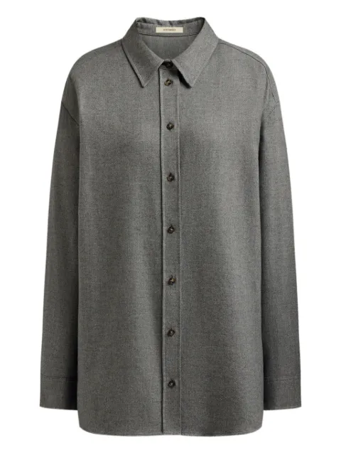 12 STOREEZ button-up shirt Grey 128605