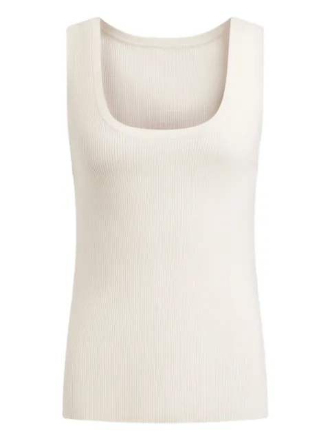 12 STOREEZ square-neck tank top White 131362