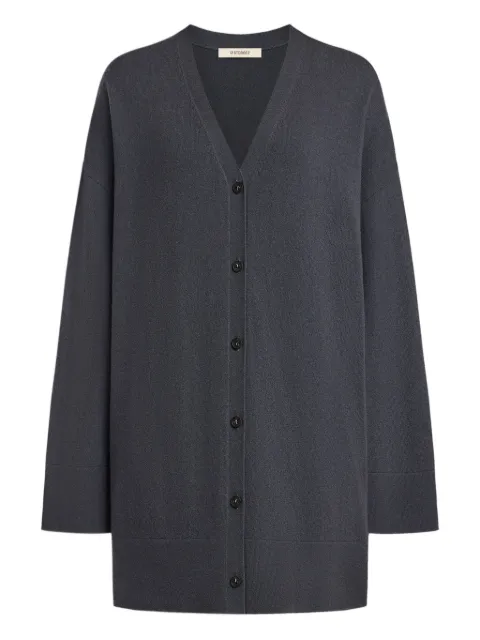 12 STOREEZ button-front cardigan Grey 127621