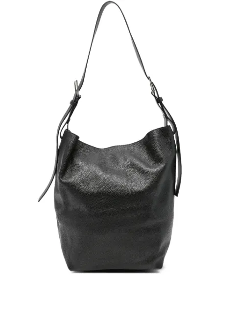 P.A.R.O.S.H. buckle-fastening leather shoulder bag Black ANNIEBAGD050259