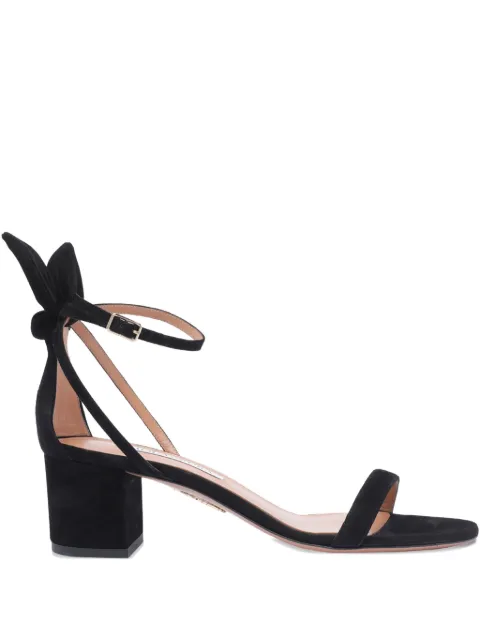 Aquazzura Bow Tie sandals Black DENMIDS2SUE000