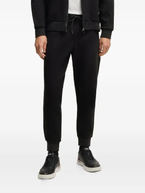 BOSS logo-engraved track pants Black 50532772