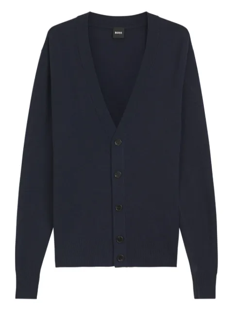 BOSS cashmere cardigan Blue 50549060