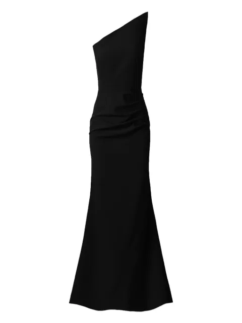 MOOS STUDIO Triangle of Love maxi dress Black MOOS109