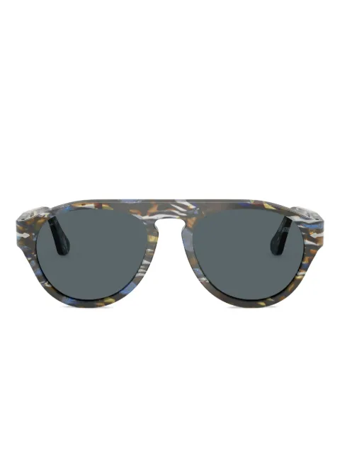 Persol pilot-frame sunglasses Black PO3370S
