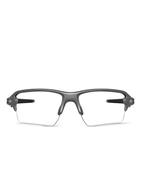 Oakley rectangle-frame glasses Black OO9488