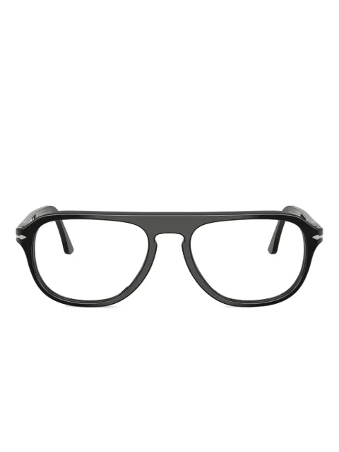 Persol pilot-frame glasses Black PO3368V