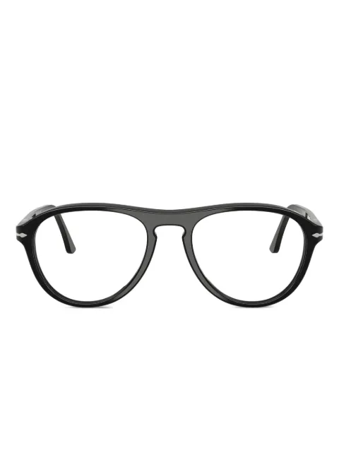 Persol pilot-frame glasses Black PO3371V