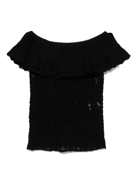 Antonino Valenti Bissau top Black 9213AV25S03