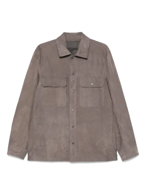 Salvatore Santoro suede shirt Grey 48577U