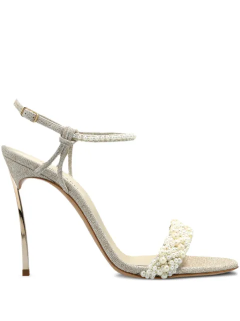 Casadei Pearlsway Blade sandals Neutrals 1L376J100MC2785