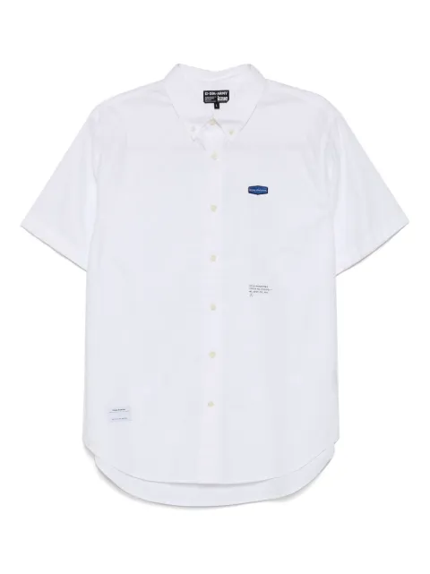 izzue logo-patch shirt White R8308U5
