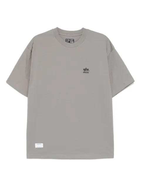 izzue logo-embroidered T-shirt Grey X1206U5