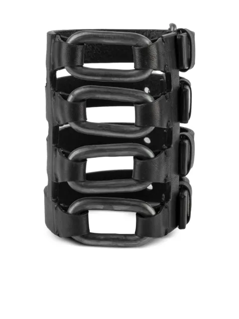 Parts of Four leather bracelet Black 6293KABLK