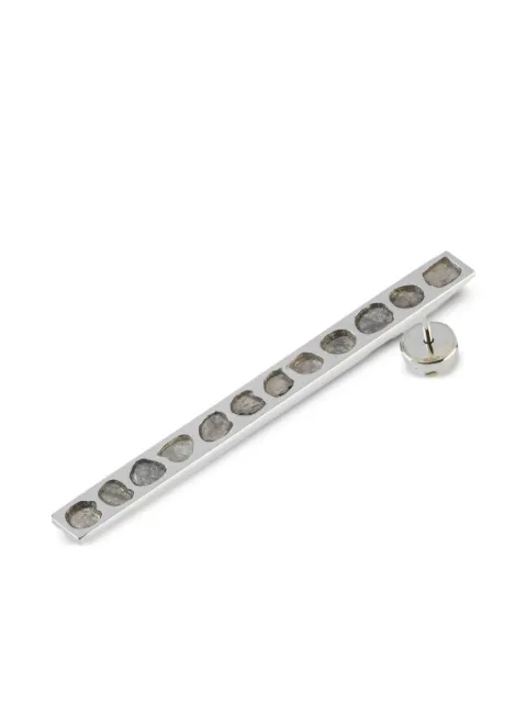 Parts of Four Plate diamond earring Grey 22352PADIA