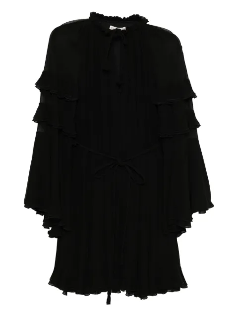 alice + olivia viscose dress Black CC502A87513698