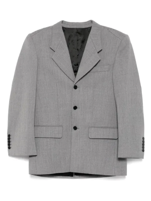 ALAINPAUL single-breasted blazer Grey S3WJA01