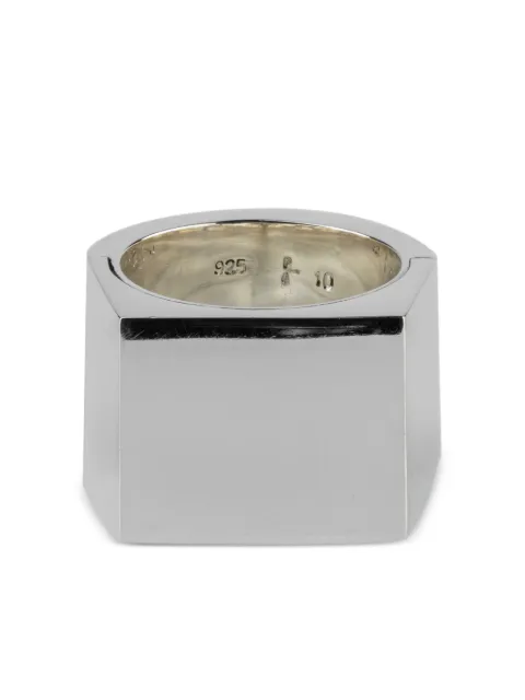 Parts of Four sterling silver Sistema ring Silver 8013PA