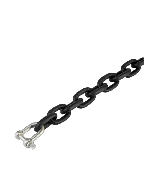 Parts of Four sterling silver Charm necklace Black 16182KUMA