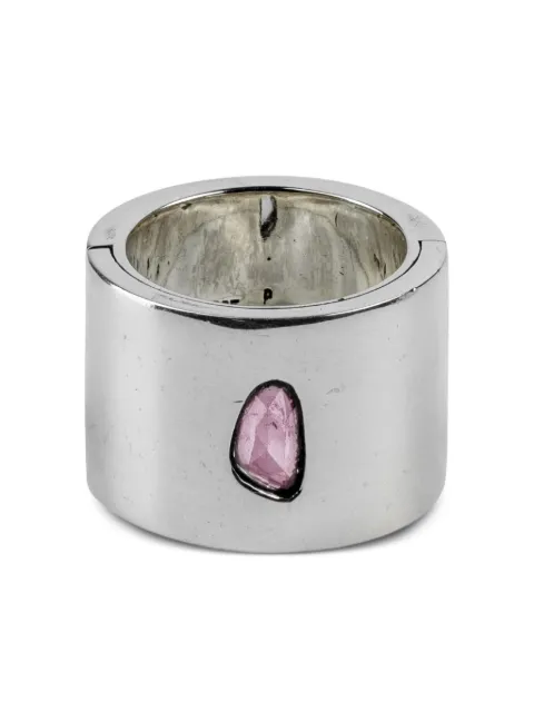 Parts of Four sterling silver Sistema sapphire ring Silver 173713PASAF