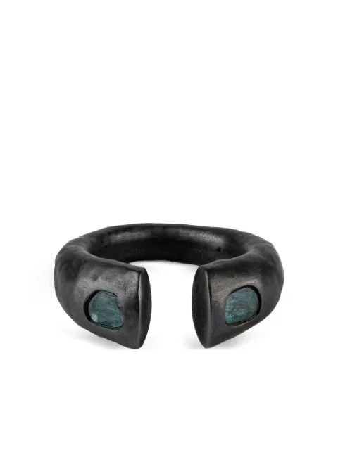 Parts of Four sterling-silver Little Druid diamond ring Black E150114KABDIA