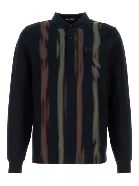 Fred Perry piqué polo shirt Blue M8685