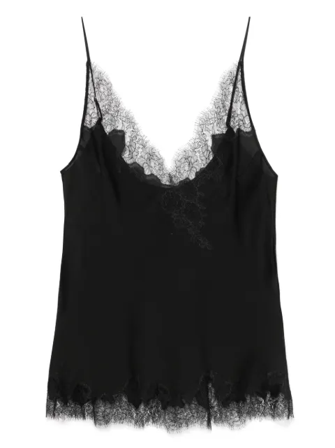 Carine Gilson silk camisole Black CG0818DPW25BLKBLK