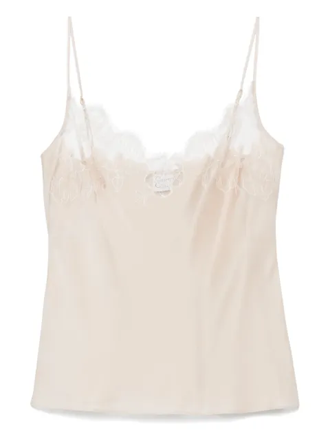 Carine Gilson silk camisole Neutrals AL0893HPW25ECUNAC