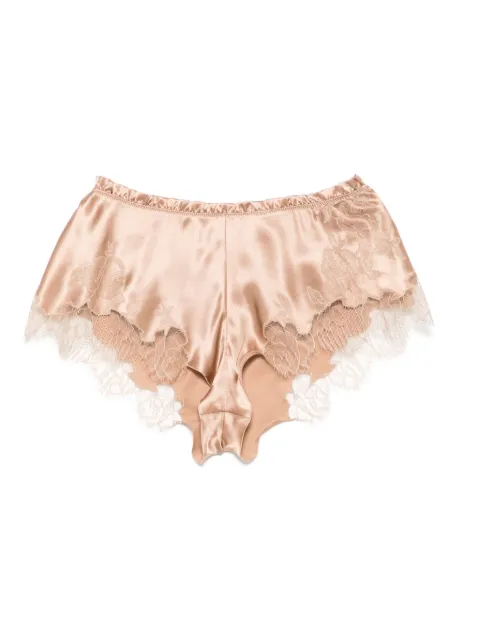 Carine Gilson Floaty shorts Brown AL0768DSW25VISVIS