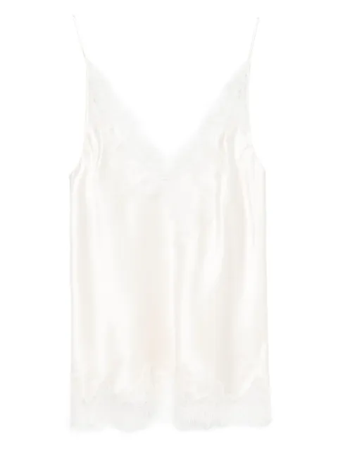 Carine Gilson silk camisole Neutrals CG0818DSW25NACNAT