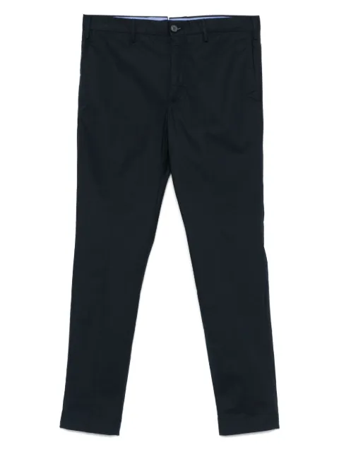 Incotex poplin trousers Blue 1W08519208B