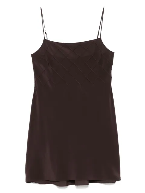 Carine Gilson silk slip dress Brown GN0400RW25EBE