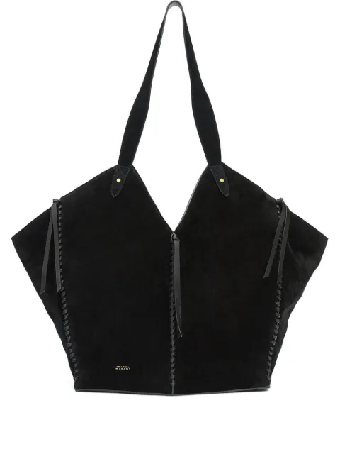 ISABEL MARANT Tampa leather tote bag Black PP0413FAC2C13M