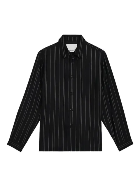 MARANT Irudy pinstriped cotton shirt Black CH0295HAC4G02H