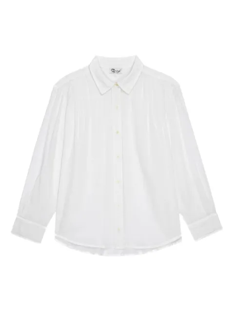 The Great. long-sleeved shirt White T048975