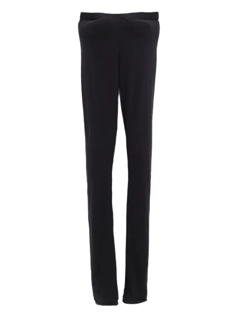 Duran Lantink padded-knee leggings Black DRSS25LE03579