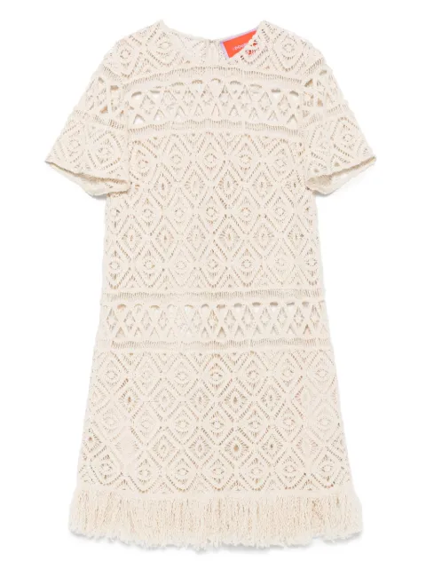 La DoubleJ Plaza mini dress Neutrals DRE0634JCQ080PLA03WH03