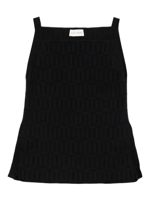 High Sport Asher-apron top Blue 146Y019406