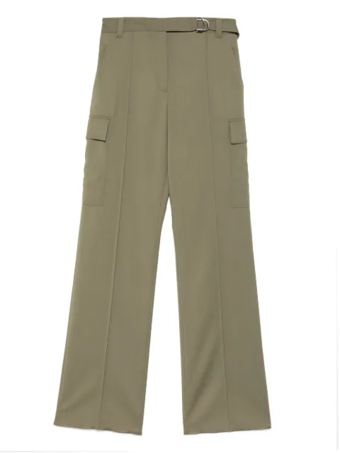 Barbara Bui gabardine cargo pants Green F1627FEG