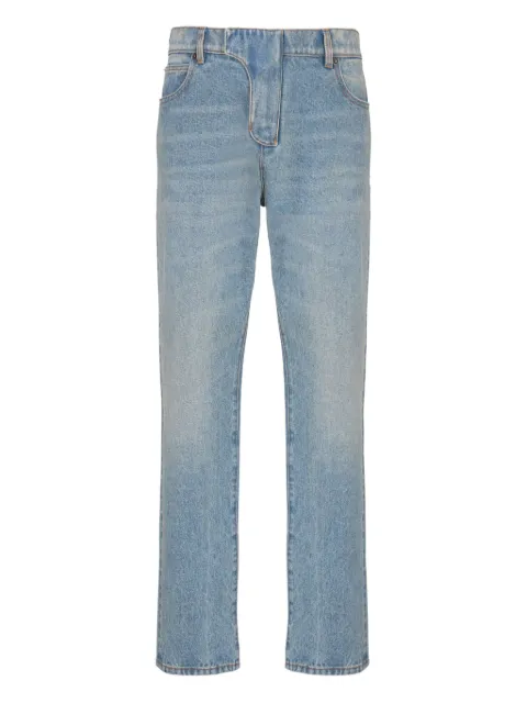 Balmain straight-leg jeans Blue FH1MI083DF81