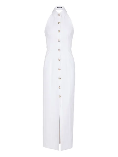 Balmain poplin midi dress White FF1RP735CB09
