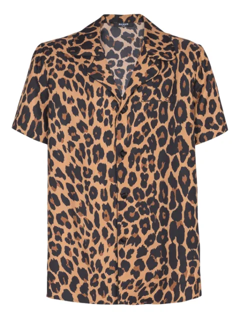 Balmain silk shirt Neutrals FH1HN135SF14