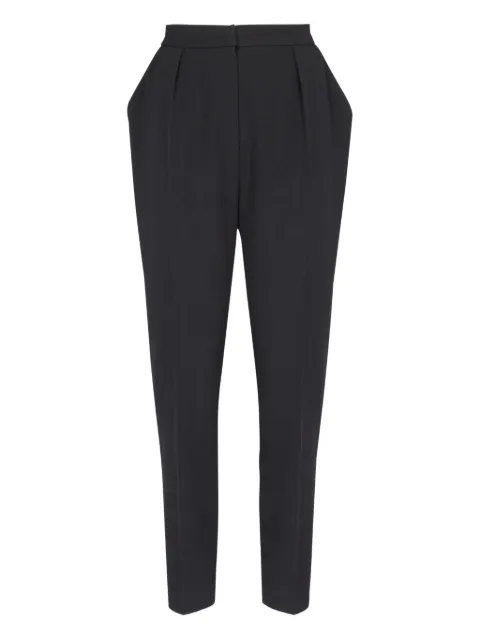 Balmain wool trousers Black FF1PN190WC090PA
