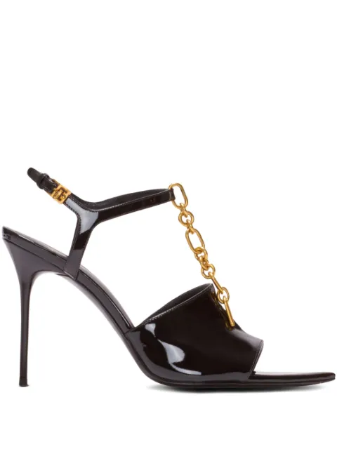 Balmain Sync sandals Black FN1UH154LPAT