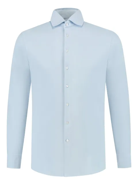 Doriani Cashmere long-sleeved shirt Blue 811TC2SLIMJ13361T