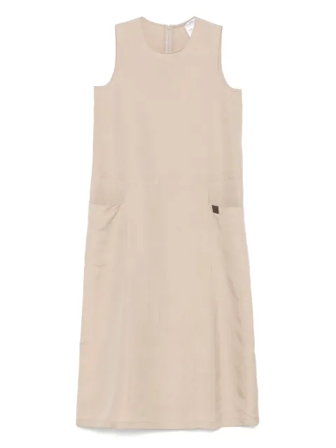 Max Mara Kleid midi dress Neutrals 2511221039600