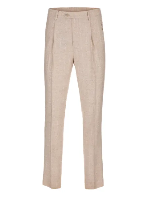 ETRO pleated trousers Neutrals 1W80021