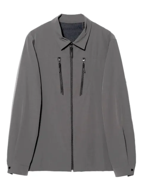 Maharishi zip-up lightweight jacket Grey S256045BLAL