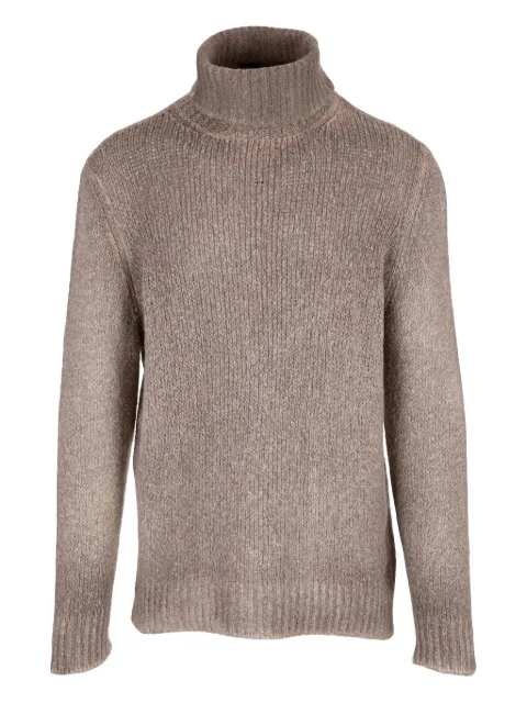 Avant Toi turtleneck sweater Brown 223WU3711BIOVH
