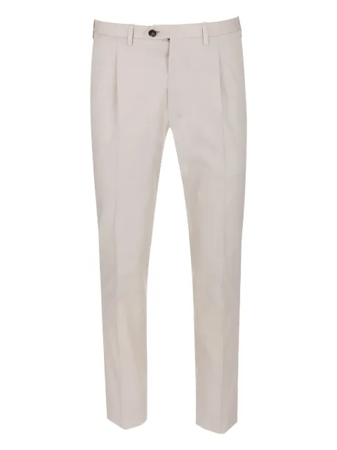 Kiton pleated-effect trousers Grey UPNPEK06S9902006